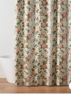 Threshold Toile Garden Shower Curtain - Sage Green